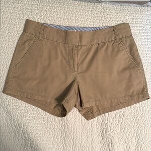 J Crew Tan Khaki Chino Shorts, S 2